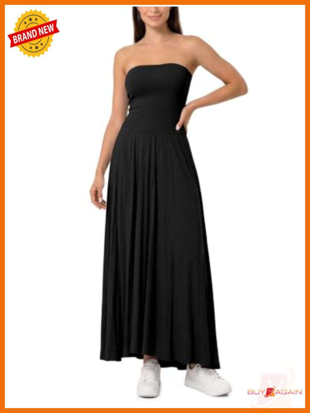 Ribbed Convertible Maxi Dress or High-Waist Maxi Skirt Slit